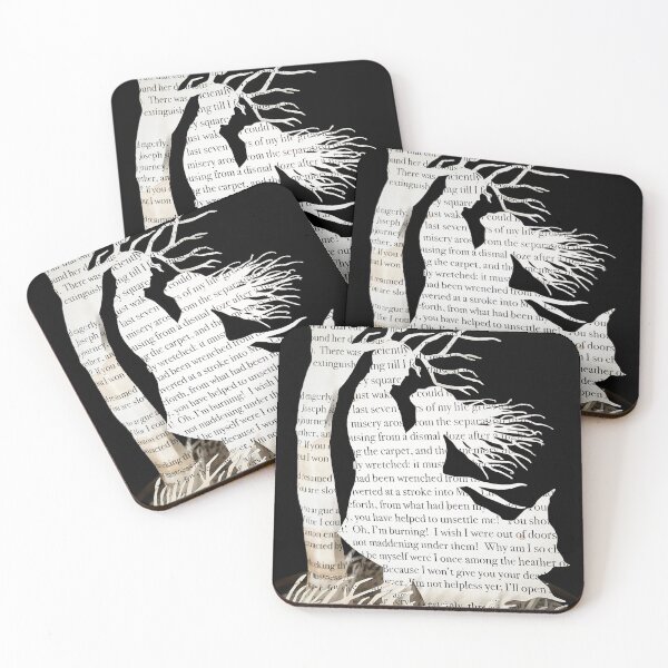 Item preview, Wuthering Heights, Heathcliff and Cathy paper art designed and sold by Justin Rowe.