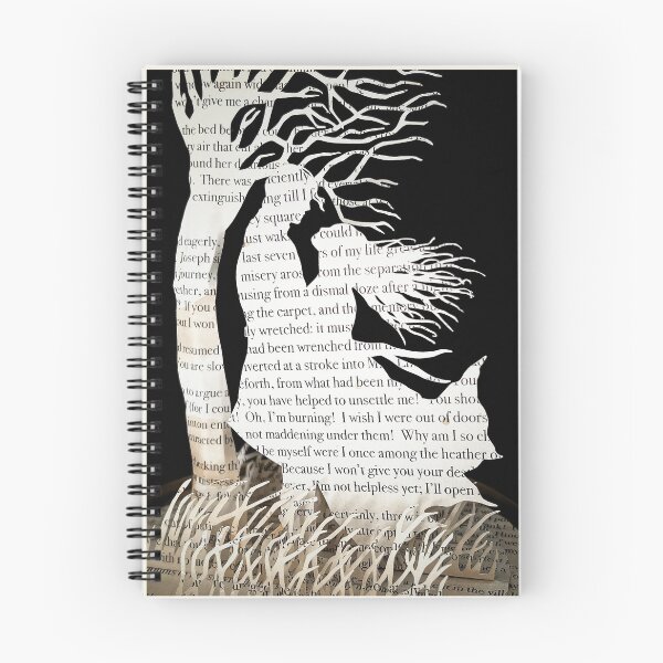 Item preview, Wuthering Heights, Heathcliff and Cathy paper art designed and sold by Justin Rowe.