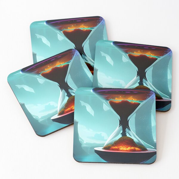 Item preview, Divine Hourglass Submerged in the Ocean Depths designed and sold by ZarliaShop.