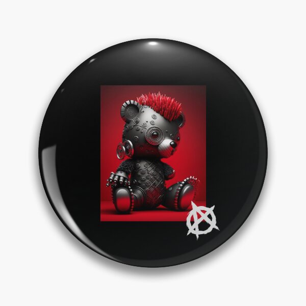 Item preview, Futuristic Anarchist Punk Bear. Punk rock fans gift. designed and sold by paulo silveira.