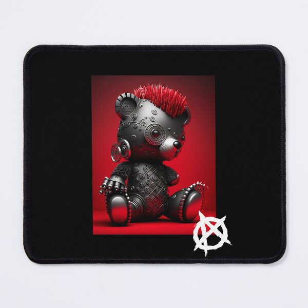 Item preview, Futuristic Anarchist Punk Bear. Punk rock fans gift. designed and sold by paulo silveira.