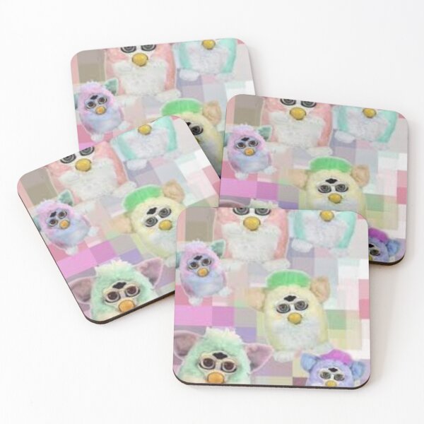 Item preview, Pastel Checkered Furby designed and sold by Jfpruitt.