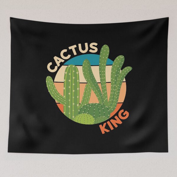 Item preview, Cactus King Cactus Plant designed and sold by MooonTees.