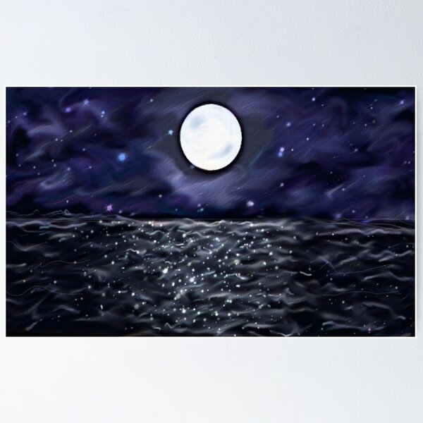 Item preview, Moonlight Water  designed and sold by MidnightRain.