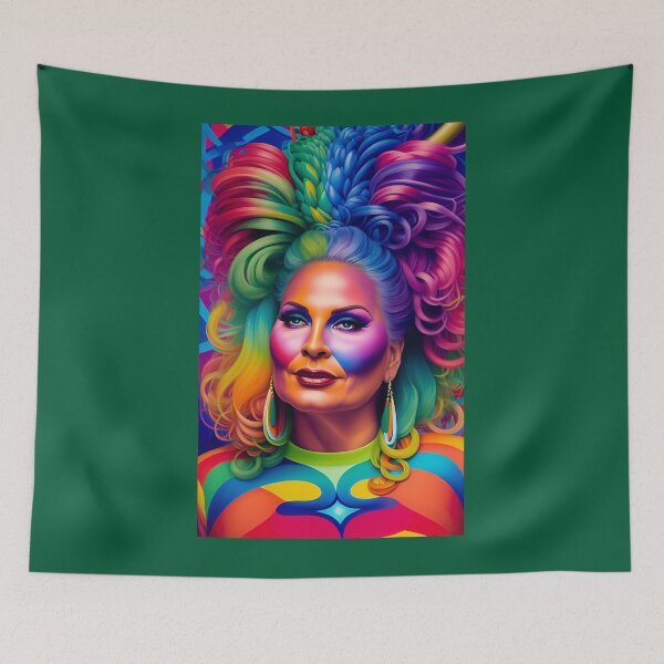 Item preview, Jennifer Coolidge Rainbow   designed and sold by muonmotmink6.