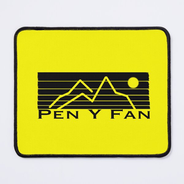 Item preview, Pen Y Fan Brecon Beacons hiking graphic art wording designed and sold by SoulTrekking.