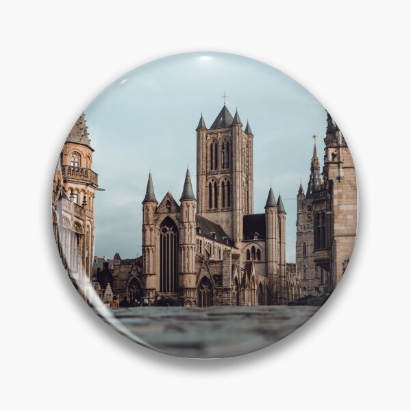 Item preview, Ghent poster, travel wall art designed and sold by PanenkaPrints.