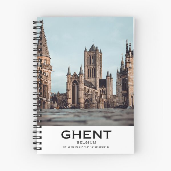 Item preview, Ghent poster, travel wall art designed and sold by PanenkaPrints.