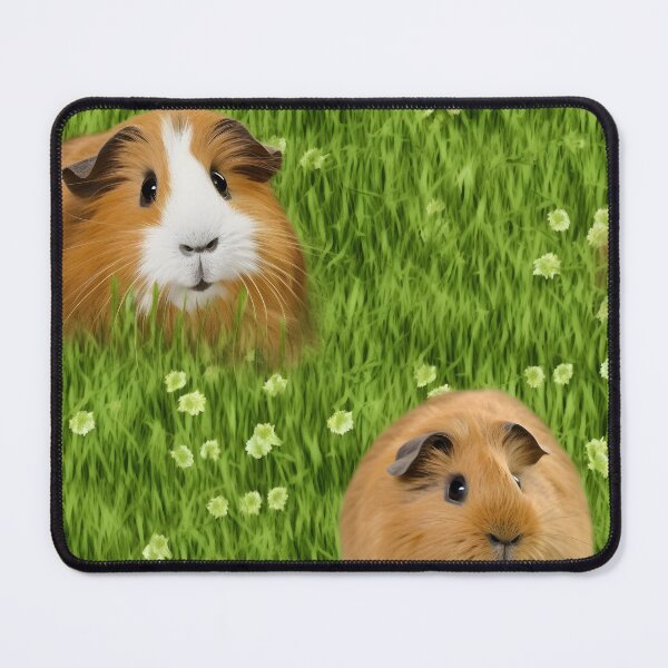 Item preview, Guinea Pigs in spring glade designed and sold by CactusPan.