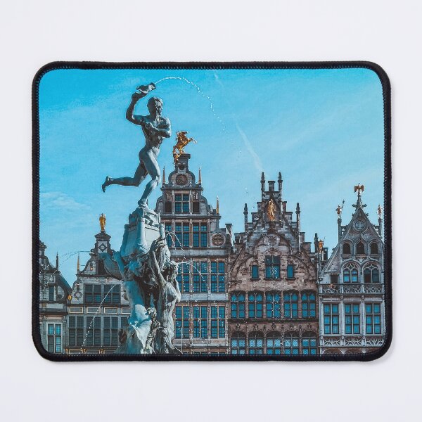 Item preview, antwerp poster, travel wall art Belgium designed and sold by PanenkaPrints.