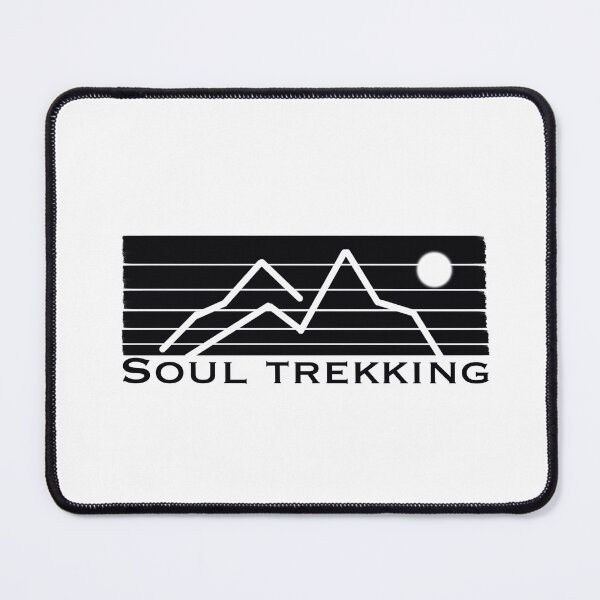 Item preview, Soul trekking mountain adventure hiking graphic art wording designed and sold by SoulTrekking.