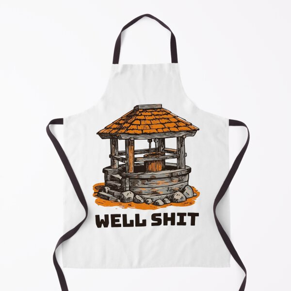 Item preview, Well Shit || Funny Water Well Quote || Vector Art designed and sold by MadSwellDesigns.