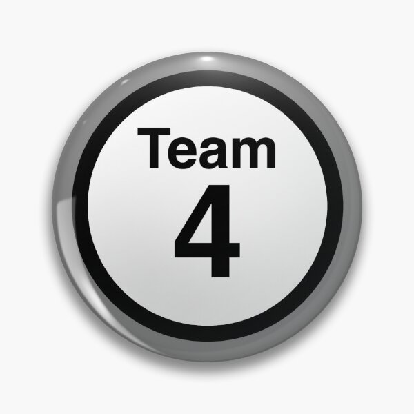 Item preview, Team 4, team games designed and sold by UnnecessaryLuck.