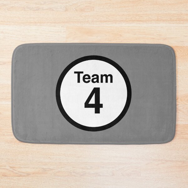 Item preview, Team 4, team games designed and sold by UnnecessaryLuck.