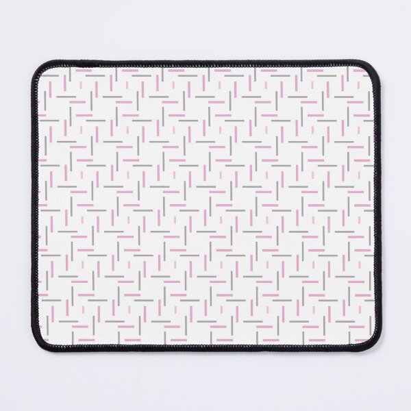 Item preview, gray and pink small stripes designed and sold by SunGraphicArt.