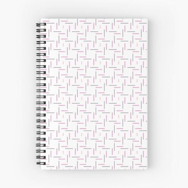 Item preview, gray and pink small stripes designed and sold by SunGraphicArt.