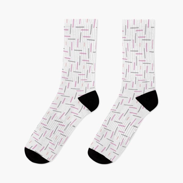 Item preview, gray and pink small stripes designed and sold by SunGraphicArt.