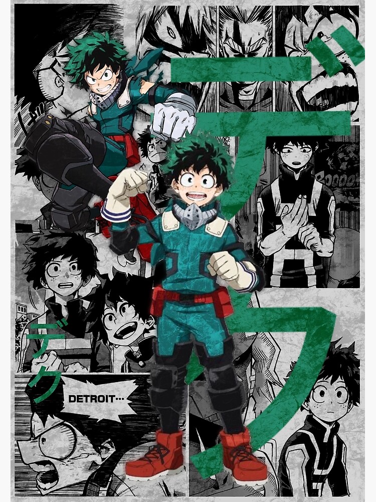 Izuku Midoriya Premium Matte Vertical Poster sold by Isabella Martins ...