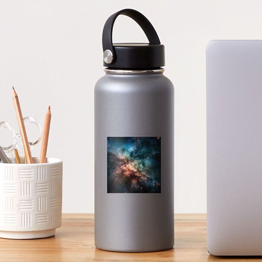 Item preview, Transparent Sticker designed and sold by futureimaging.