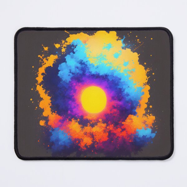 Item preview, Sun in the Color Clouds - Surreal Night sky - Splashes of Color designed and sold by Aaron2610.