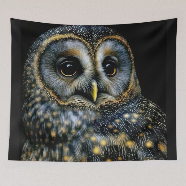 Item preview, Greater Sooty Owl (Variation) designed and sold by OccultDreams.
