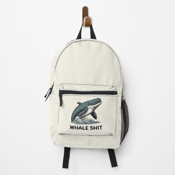 Item preview, Whale Shit || Funny Quote || Vector Art designed and sold by MadSwellDesigns.