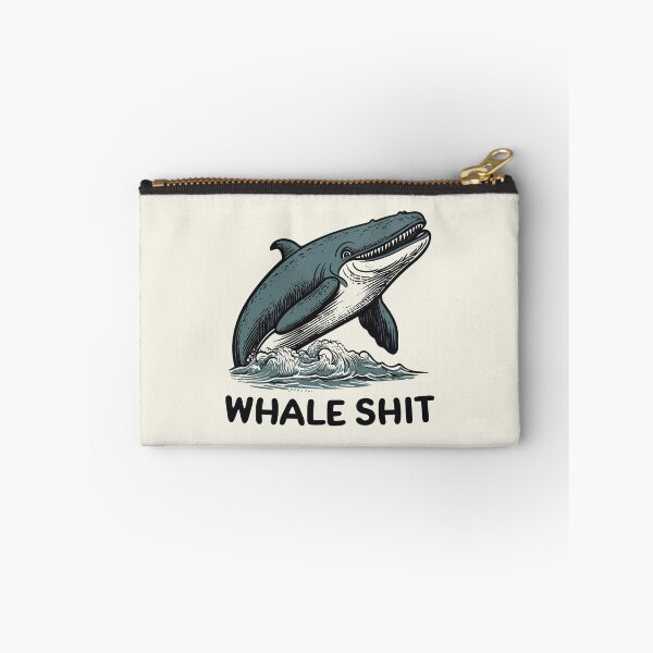 Item preview, Whale Shit || Funny Quote || Vector Art designed and sold by MadSwellDesigns.