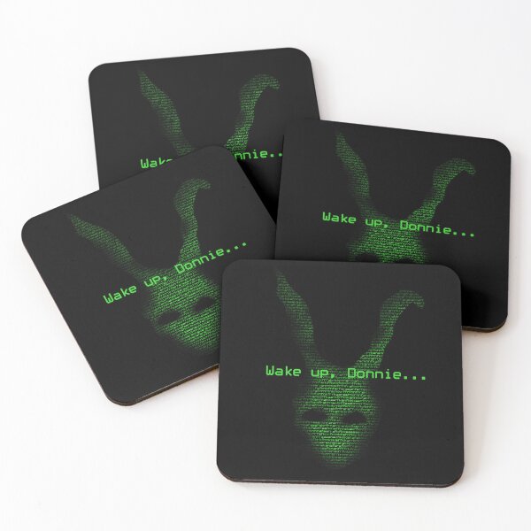 Item preview, "Wake up"-horor rabbit movie quote-falling green code patter-sci-fi movie lovers designed and sold by ntesigntees.