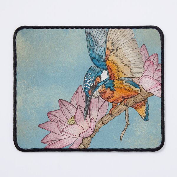 Item preview, Watercolor of common kingfisher designed and sold by Koolmees.