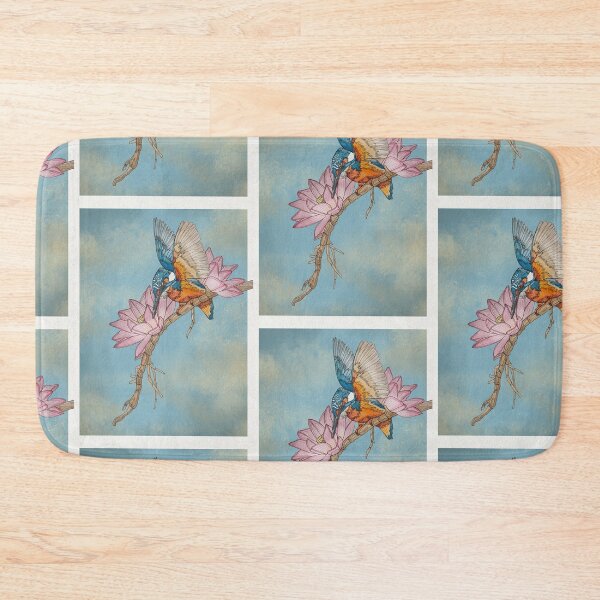 Item preview, Watercolor of common kingfisher designed and sold by Koolmees.