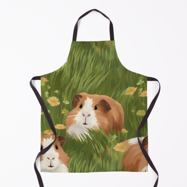 Item preview, cartoon Guinea Pig in flowers designed and sold by CactusPan.