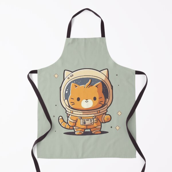 Item preview, Cute Astronaut Kitten designed and sold by aiko-art.