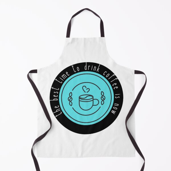 Item preview, The best time for coffee is now - blue designed and sold by jechaiyells.
