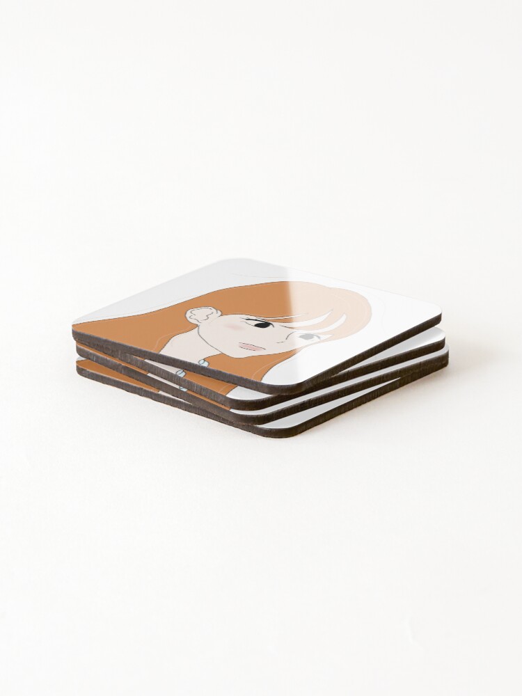 Thumbnail 4 of 5, Coasters (Set of 4), Webtoon Character designed and sold by Rxdaa.