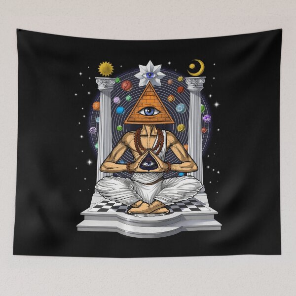Item preview, Illuminati Pyramid designed and sold by underheaven.