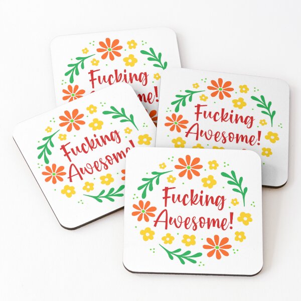 Item preview, Fucking Awesome designed and sold by KrisInStitches.