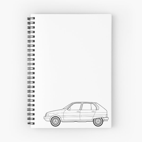 Item preview, Cit roen Visa 2 Outline Drawing designed and sold by RJWautographics.