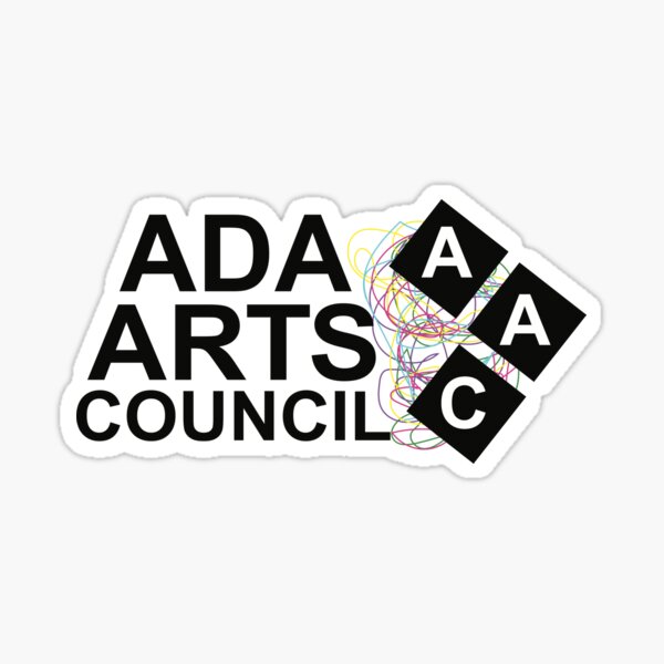 AAC Logo (Black) Sticker