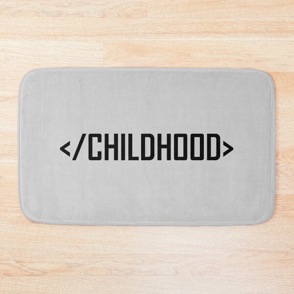 Item preview, Childhood, Html Closing brackets designed and sold by Chubuter.
