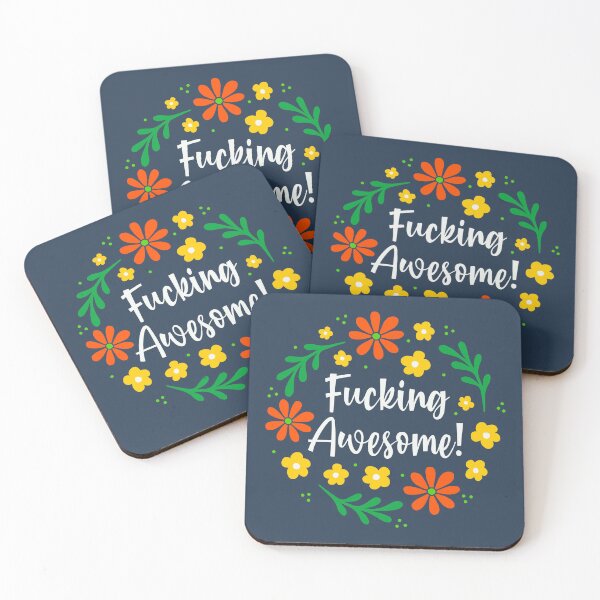 Item preview, Fucking Awesome designed and sold by KrisInStitches.