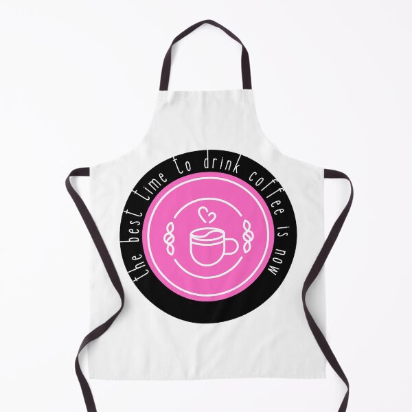 Item preview, The best time for coffee is now - pink designed and sold by jechaiyells.