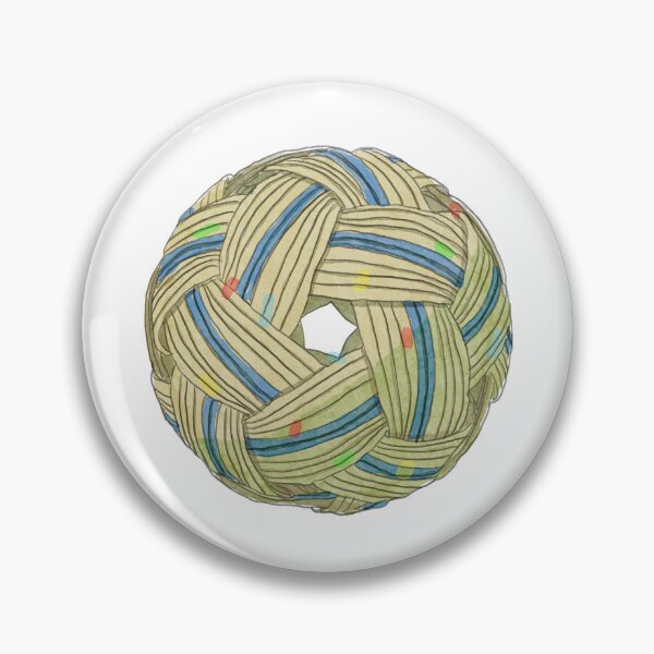 Item preview, Sepak Takraw Ball Watercolor designed and sold by JYillustrations.