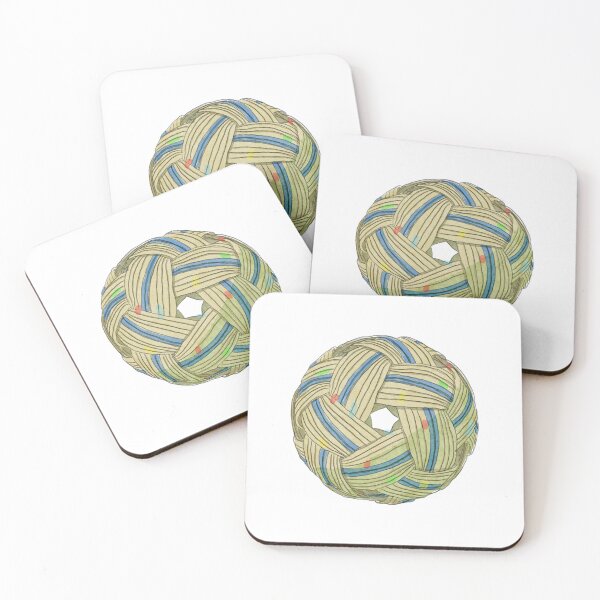 Item preview, Sepak Takraw Ball Watercolor designed and sold by JYillustrations.