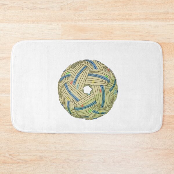 Item preview, Sepak Takraw Ball Watercolor designed and sold by JYillustrations.