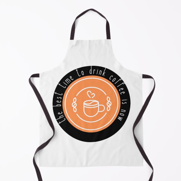 Item preview, The best time for coffee is now - orange designed and sold by jechaiyells.
