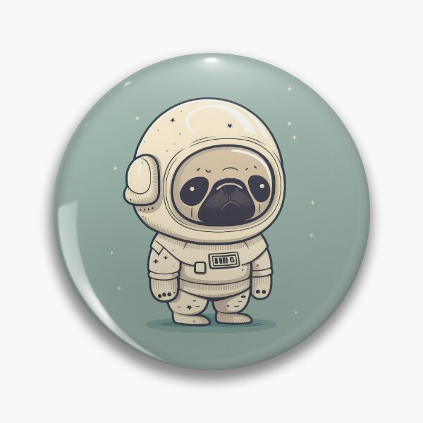 Item preview, Cute Astronaut Puppy designed and sold by aiko-art.