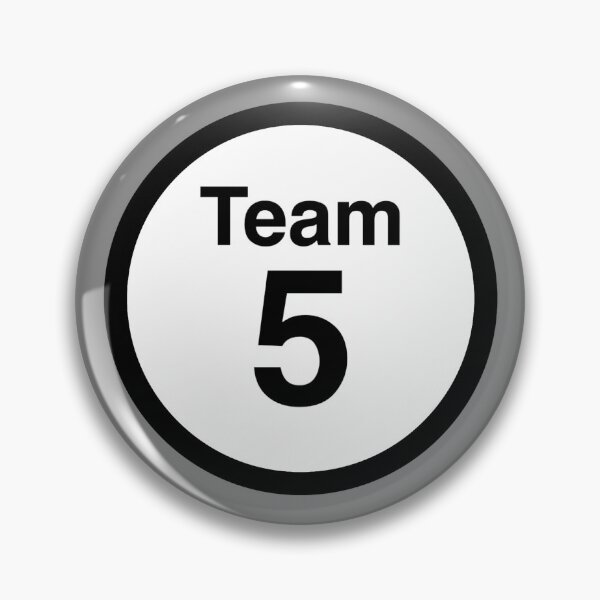Item preview, Team 5, team games designed and sold by UnnecessaryLuck.