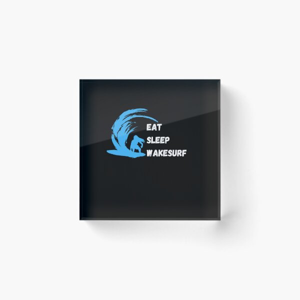 Item preview, eat sleep wakesurf designed and sold by TThousand.