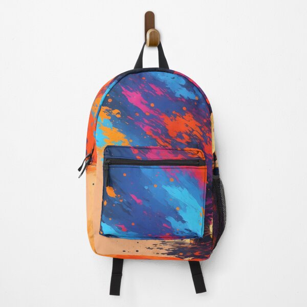 Item preview, Cat in the Color Clouds - Surreal Night sky - Splashes of Color designed and sold by Aaron2610.