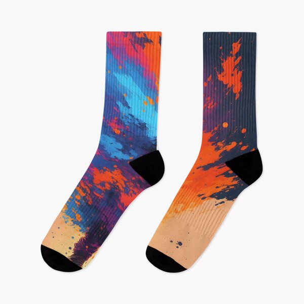 Item preview, Cat in the Color Clouds - Surreal Night sky - Splashes of Color designed and sold by Aaron2610.